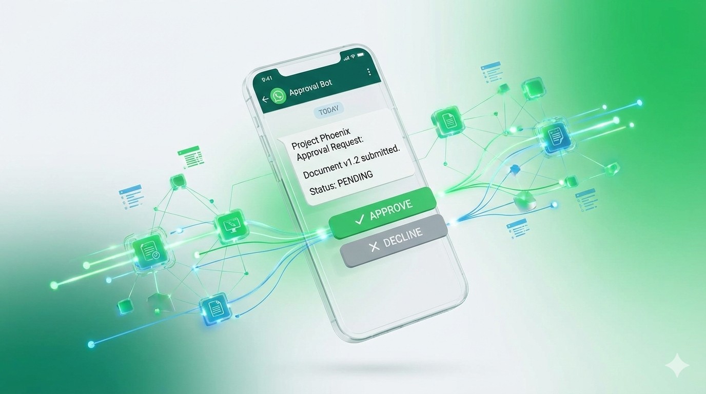 Approval Workflow via WhatsApp: Solusi Cerdas Efisiensi Operasional Perusahaan