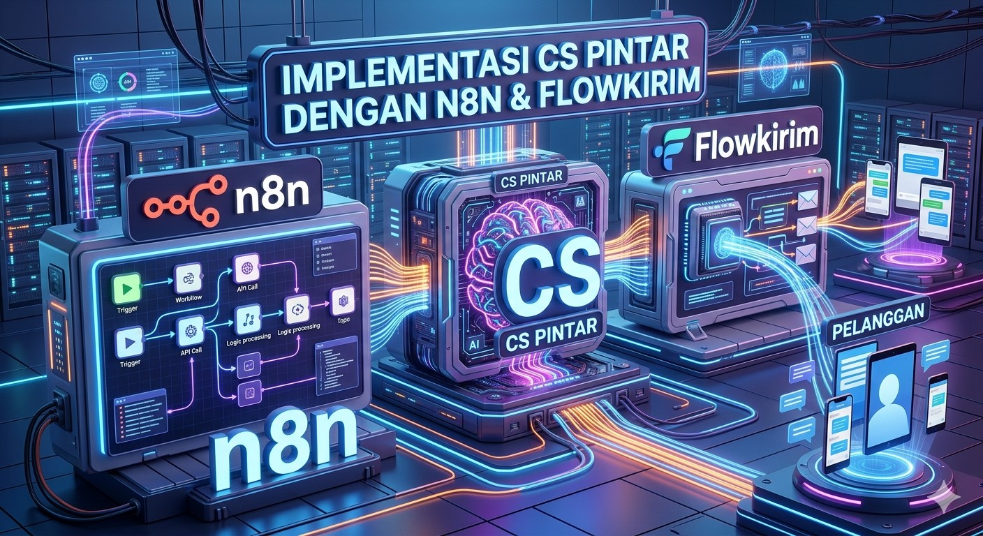 Membuat CS Pintar dengan Flowkirim dan N8N: Solusi Automasi Customer Service WhatsApp yang Lebih Cepat dan Profesional