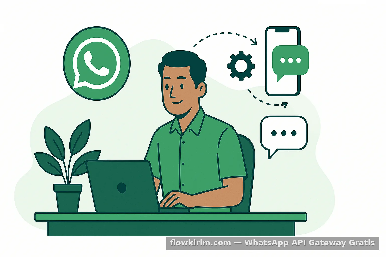 Mengurangi Churn Rate dengan WhatsApp API Gratis di Industri SaaS