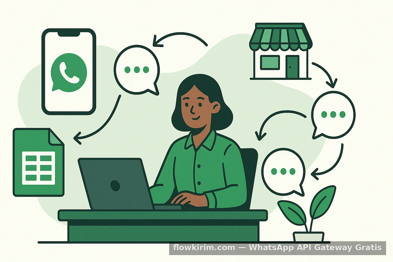 WhatsApp Blast Otomatis dengan Pool Rotation dan Google Sheet