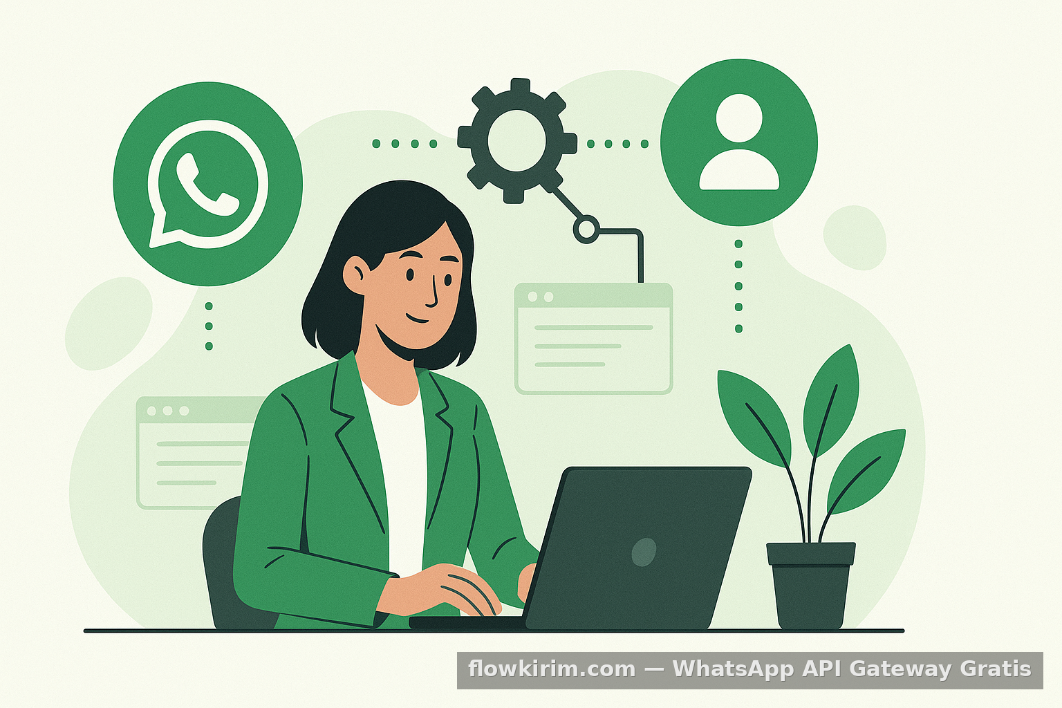 Otomasi Alur Kerja HRD dengan WhatsApp Gateway Gratis