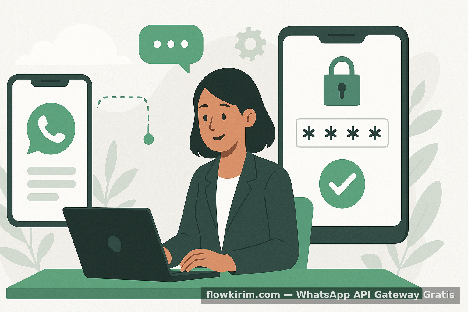 Keamanan Data: Menggunakan Free WhatsApp OTP untuk Verifikasi User Tanpa Resiko