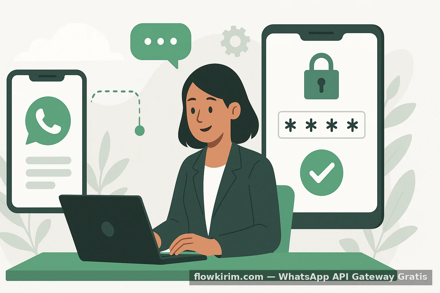 Keamanan Data: Menggunakan Free WhatsApp OTP untuk Verifikasi User Tanpa Resiko