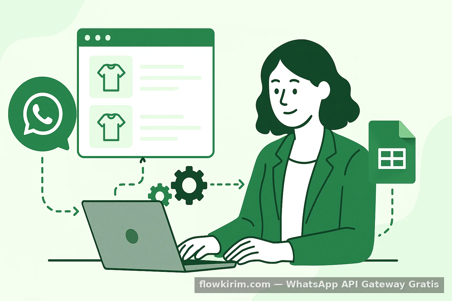 Menggunakan Free WhatsApp Gateway untuk Sinkronisasi Katalog Produk dengan Google Sheet