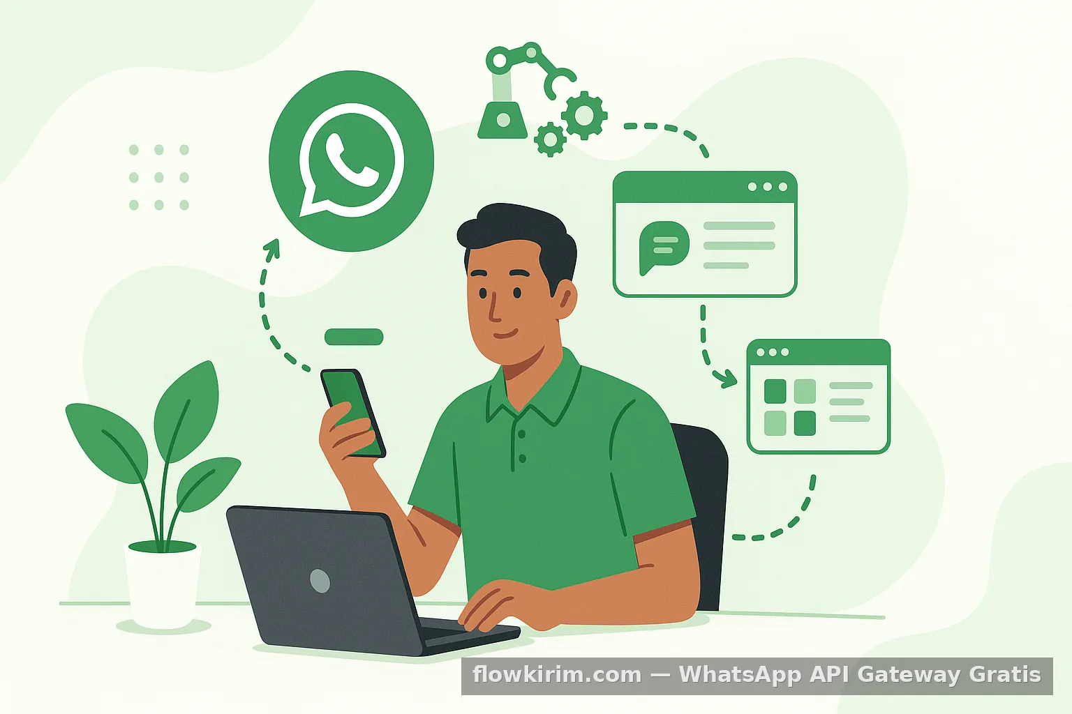 Integrasi REST API WhatsApp Gratis ke Sistem ERP