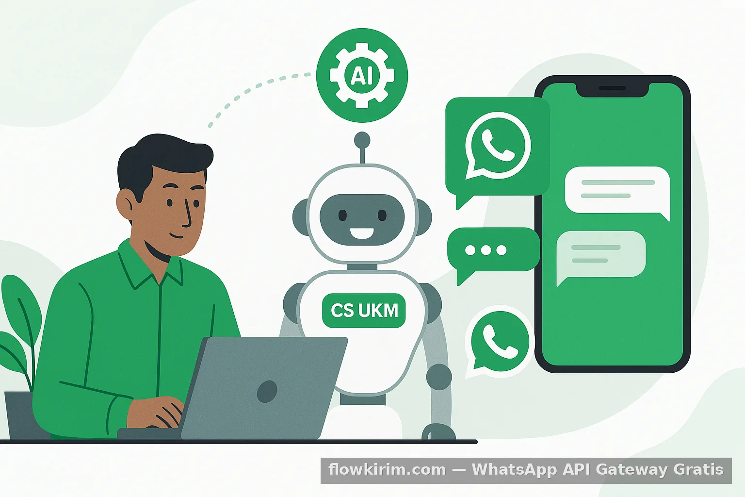 Memanfaatkan Free WhatsApp API untuk Meningkatkan Layanan Pelanggan Smart CS AI 24/7