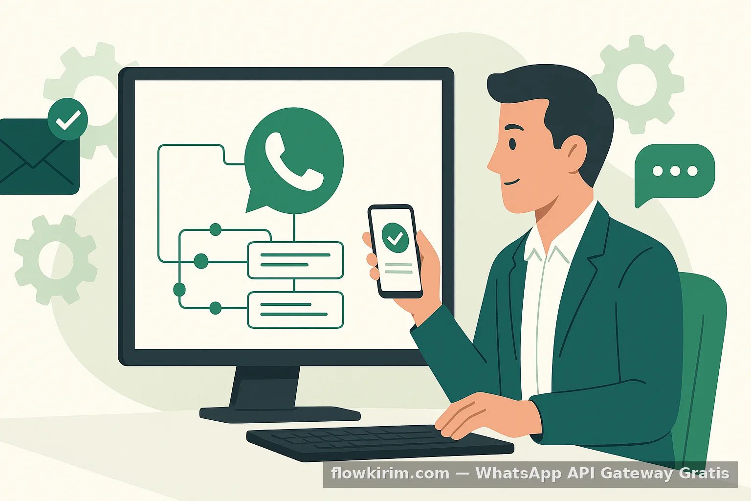 Send Pool Rotator WhatsApp Gateway untuk Kirim Pesan Massal