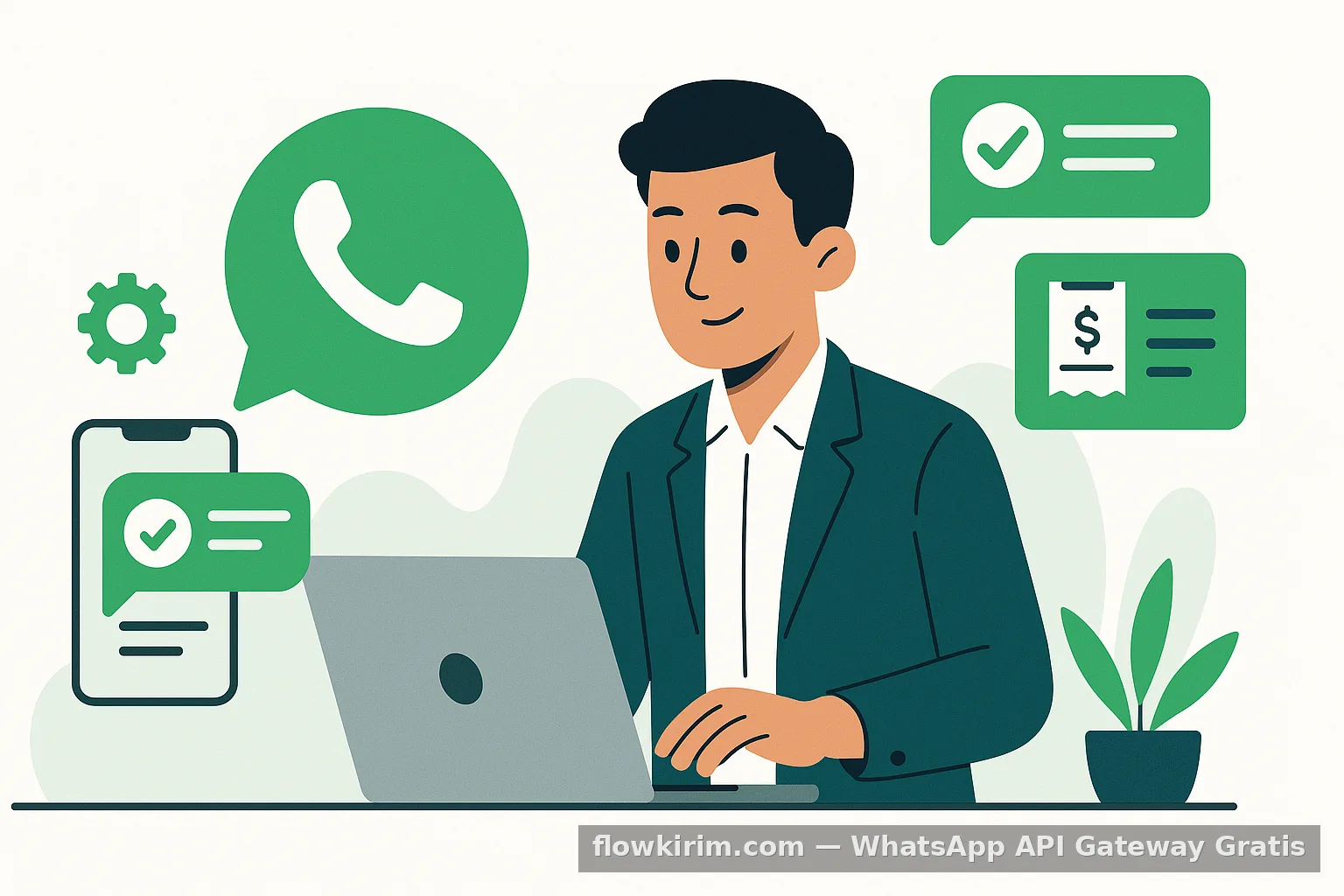 Cara Mudah Membangun Sistem Notifikasi Pembayaran dengan Free WhatsApp API