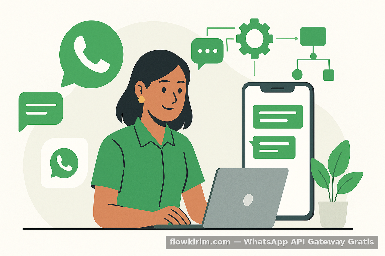 Membangun Sistem Komunikasi Efisien dengan WhatsApp Gateway Gratis di Indonesia