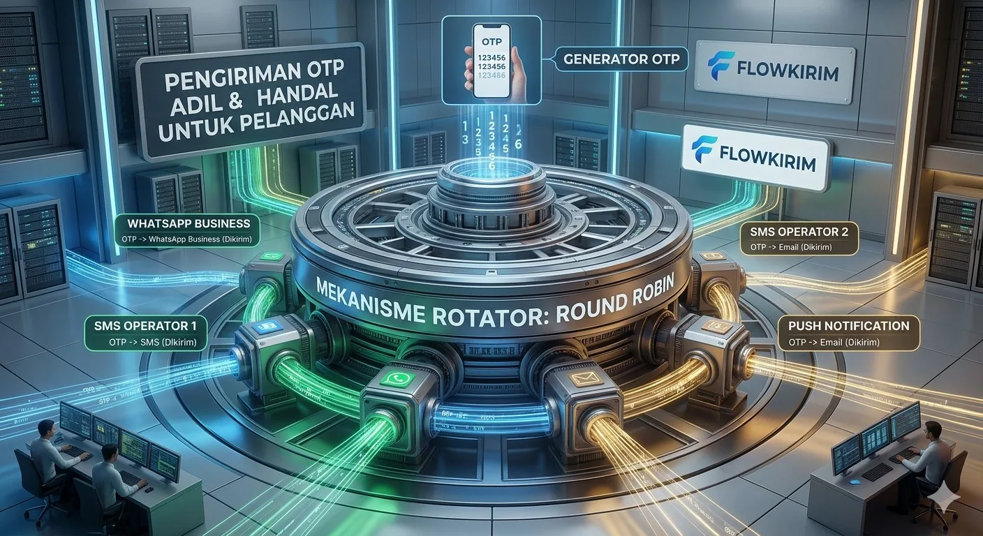 Flowkirim Mendukung Rotator WhatsApp untuk Pengiriman Pesan yang Lebih Stabil dan Skalabel